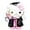 Pink, variant on Hello Cartoon Kitty Cat Plush Toy, 13.7" Cute Graduation Decorations Class of 2025 Soft Kitty Plushies Doll, Kawaii Stuffed Animals Graduation Gifts for Friend Girls Fans, Graduation Party Decoration