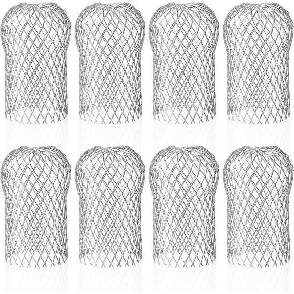 8 Pack Aluminum Gutter Gutter Filters Leaf and Moss Protection