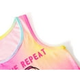 thumbnail image 4 of Beezizac Trendy Rainbow Game Pajamas for Big/Teen Girls 2-Piece Soft Tank Top & Shorts PJ Jammies Set Size 16, 4 of 7