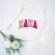thumbnail image 2 of Sudadera Penkiiy Mama Mujer Glitter Patch Mama Crewneck Sudaderas Mama Print Manga Larga Moda Suelta Suéter XL Blanco, 2 of 7
