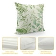 thumbnail image 4 of GOSMITH Sage Green Pillow Covers Spring Watercolor Eucalyptus Floral Pillowcase Leaf Print Throw Pillow Covers Soft Square Cushion for Home Couch Sofa Bedroom Livingroom, 4 of 5