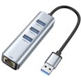 thumbnail image 1 of Adaptador USB 3.0 a Ethernet ABLEWE Hub USB 3.0 de 3 puertos, 1 of 7