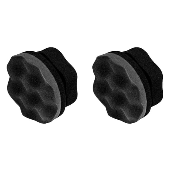 Rollbacks & More 2X Pro Tire Hex Grip Applicator,Tire Shine Car Detailing Foam Sponge Tool, for Trim Accessories, Wheel Cleaner Rim
