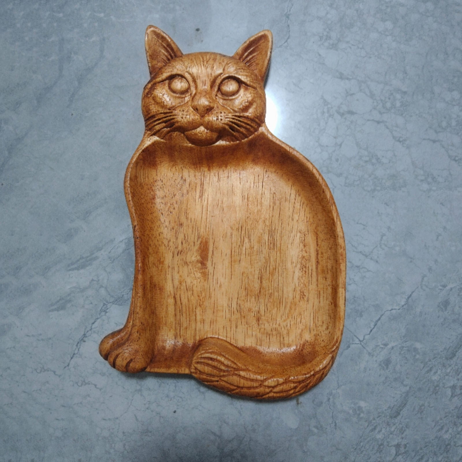 Cat Charcuterie Platter - Novelty Serving Tray Board for Cheese Meats Fruit - Animal Themed Fruit Bread Board - Food Platter Home Decorative Ornament (Cat)