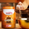 thumbnail image 4 of Proteína en polvo Premier Protein Indulgence, 30 g de proteína, 3 g de azúcar, trufa de caramelo salada, 17 porciones, 4 of 5