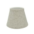 thumbnail image 5 of Aspen Creative 32063-2 Small Hardback Empire Shape Chandelier Clip-On Lamp Shade Set (2 Pack), Transitional Design in Beige, 5" bottom width (3" x 5" x 4"), 5 of 7