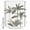 Green, variant on Tropical Palm Tree Bathroom Shower Curtains with 12 Hooks Polyester Waterproof Shower Curtain for Stalls and Bathtubs Summer Beach Botanical Decorative Bathroom Privacy Curtain 72x72 Inches