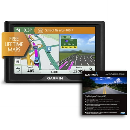 Refurbished Garmin 010-01678-0B Drive 51LM (US Only) GPS Navigator w/ City Navigator NT (Best Garmin Gps For Europe)