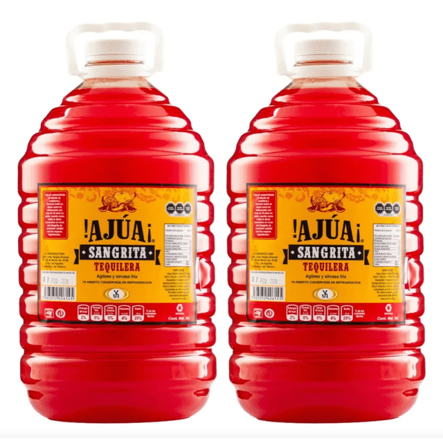Duo Pack Sangrita Tequilera Ajua 5000 Ml