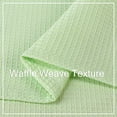 thumbnail image 3 of Weave Textured Short Curtain for Bathroom Waterproof Window Covering Kitchen Cafe Curtains, 3 of 9