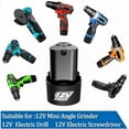 thumbnail image 2 of 3000Ah 12V Rechargeable Li-ion Battery for Electric Screwdriver Drill, 2 of 5