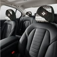 thumbnail image 6 of Renewold American Tribal Car Seat Cover Set 11 Pieces for Women Men, with Auto Seat Protector Non-slip Steering Wheel Cover Headrest Cover Coasters Handbrake Cover Gear Shift Cover, 6 of 7