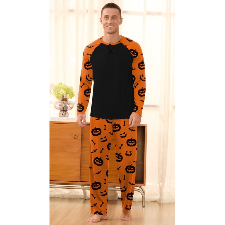 Iceglad Men's Long Sleeve Pajama Set with Pockets photo 5