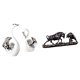 thumbnail image 1 of 2 Figuras De Cisne Y Toro, Arte Moderno, Escultura Animal De Estilo Chino Para Decoración De Sala De Estar, Centro De Mesa, Regalo De Cumpleaños Y Inauguración De La Casa., 1 of 8