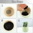 thumbnail image 2 of Bgsha 50/100pcs 7.5/10cm Rounds Flower Pot Hole Mesh Pad, Keep Soil from Flowing Away, 2 of 9
