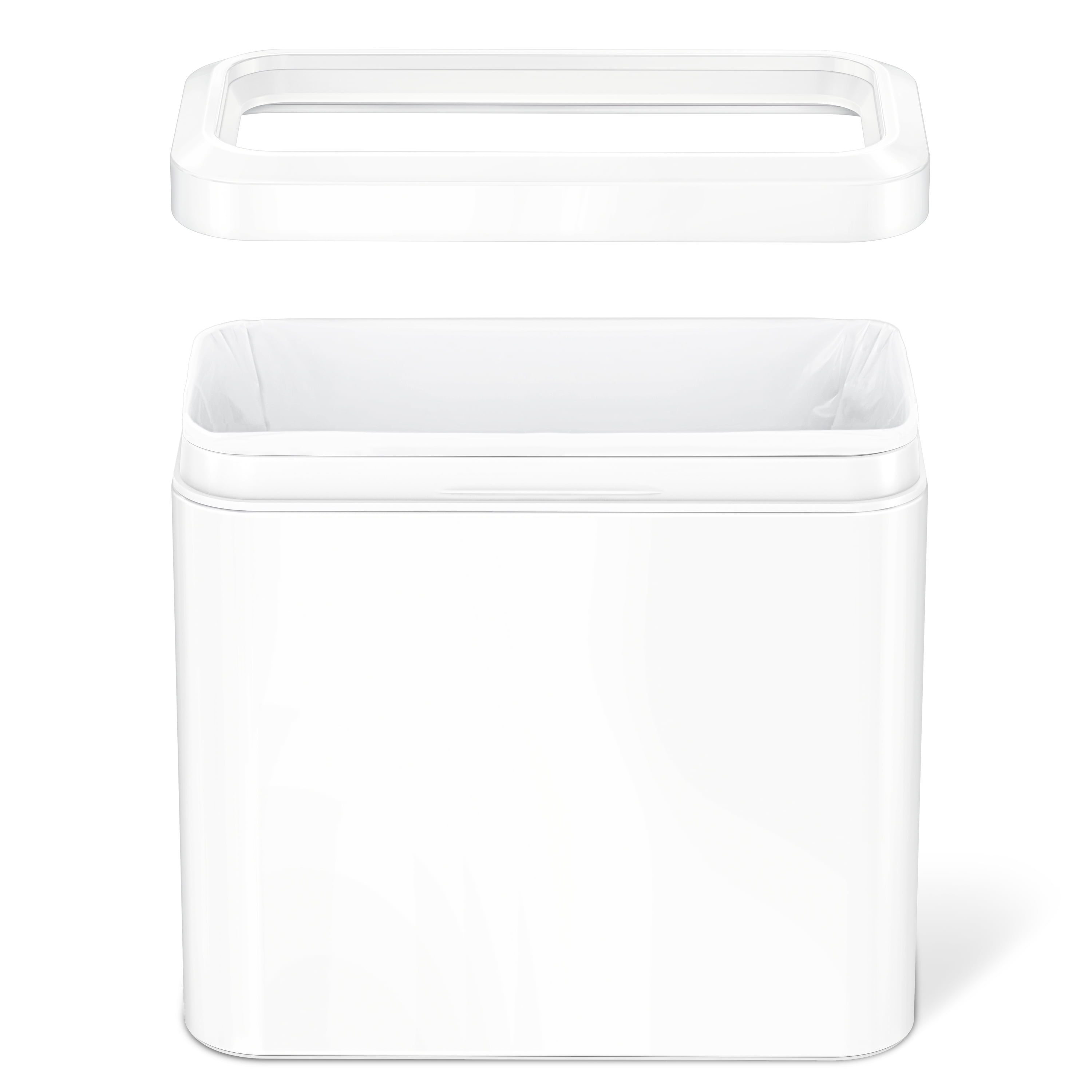 Simplehuman 25 Liter / 6.6 Gallon Slim Open Top Trash Can