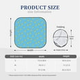 thumbnail image 6 of Uemuo Duck Swimming Printed 2 PCS Car Windshield Sun Shade, Auto Sun Heat and UV Rays Blocker, Foldable Automotive Front Window Sunshade Protector, 6 of 7
