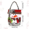 thumbnail image 2 of Bolsa colgante de dulces de Navidad, decoración de pared, bolsa de regalo de Papá Noel, bolsa de fiesta, decoraciones colgantes, bolsa de almacenamiento para chimenea, 2 of 5