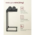 thumbnail image 4 of VASAGLE C-Shaped End Table with Space-Saving Design, Industrial Side Table for Sofa, Couch or Bedside, Easy Assembly, Adjustable Feet, 4 of 6