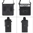thumbnail image 1 of 5W Mini Guitar Amplifier Portable Compact Guitar Amp Speaker with Volume Tone Adjustment Overdrive Function 635mm 35mm Inputs for Electric Acoustic Guitar Practice Home Outdoor, 1 of 7