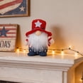 thumbnail image 5 of Cififendec 4th of July Patriotic Gnomes, Handmade American Stars-Stripes Plush Decorations for Independence Day Gift(Red), 5 of 5