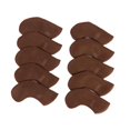 thumbnail image 4 of GARENDE 10Pcs Golf Iron Head Covers Sports Fashion Lightweight Golf Club Head Covers Dark Brown, 4 of 9