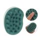 thumbnail image 4 of Ofertas Únicas 1 Pc Cepillo de Champú para Cabello en Forma de Frijol para Masaje de Cabeza 3.7"x2.56"x2.68" Verde, 4 of 6