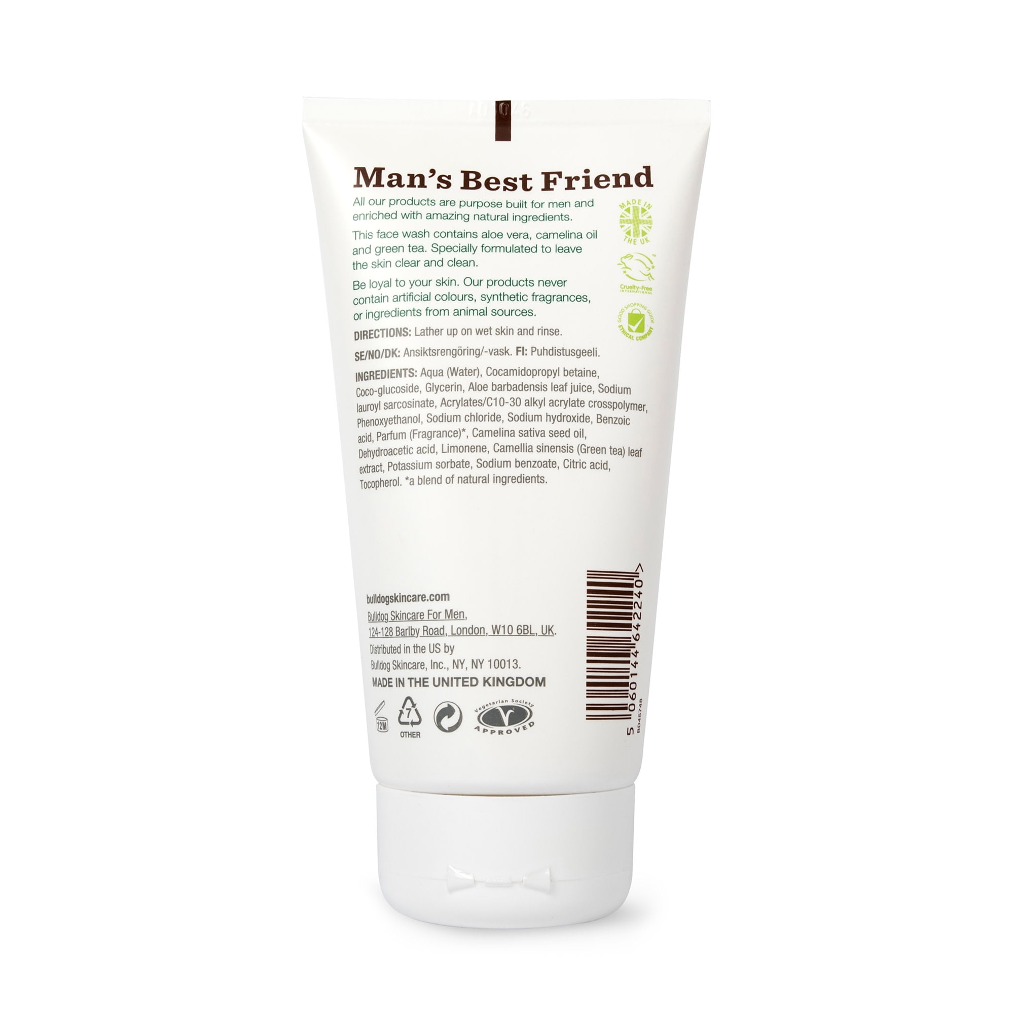 bulldog men's face wash review