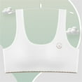 thumbnail image 2 of LRen Girls Training Bras with Pads Girl 2PCS Seamless Bralette Light Padded Lightweight Comfy Sports Bra Yoga Crop Top, 2 of 5