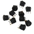 thumbnail image 2 of 10 Uds. De luz Led de 12V para coche, camión, barco, redondo, interruptor de palanca de encendido/apagado, botón DIY Cola Interruptor de palanca Ronda, 2 of 8
