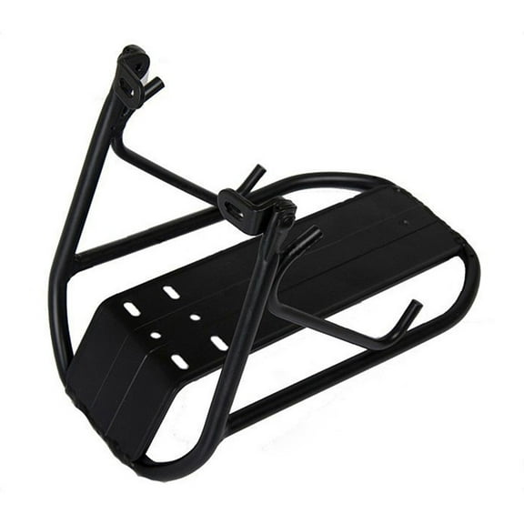 Supvox Black Lightweight Bike Front Cargo Rack with Quick Release for Road and Folding Bikes