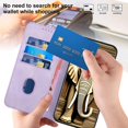 thumbnail image 5 of Étui en Cuir Embossée Tête d'Éléphant compatible pour iPhone 13 Pro Max avec Lanière Bon Marché et fine, 5 of 5
