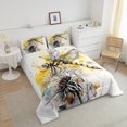 thumbnail image 4 of Erosebridal Dreamy Dragonfly Bedding Twin Comforter Set, Spring Daisy Blossoms Down Comforter, Reversible 2pcs, Breathable, 4 of 7