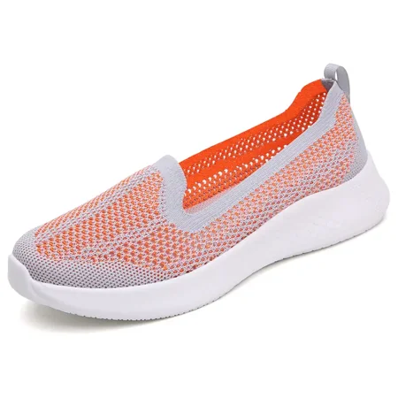 

Women‘s Casual Breathable Lightweight Minimalist Knit Slip On Sneakers