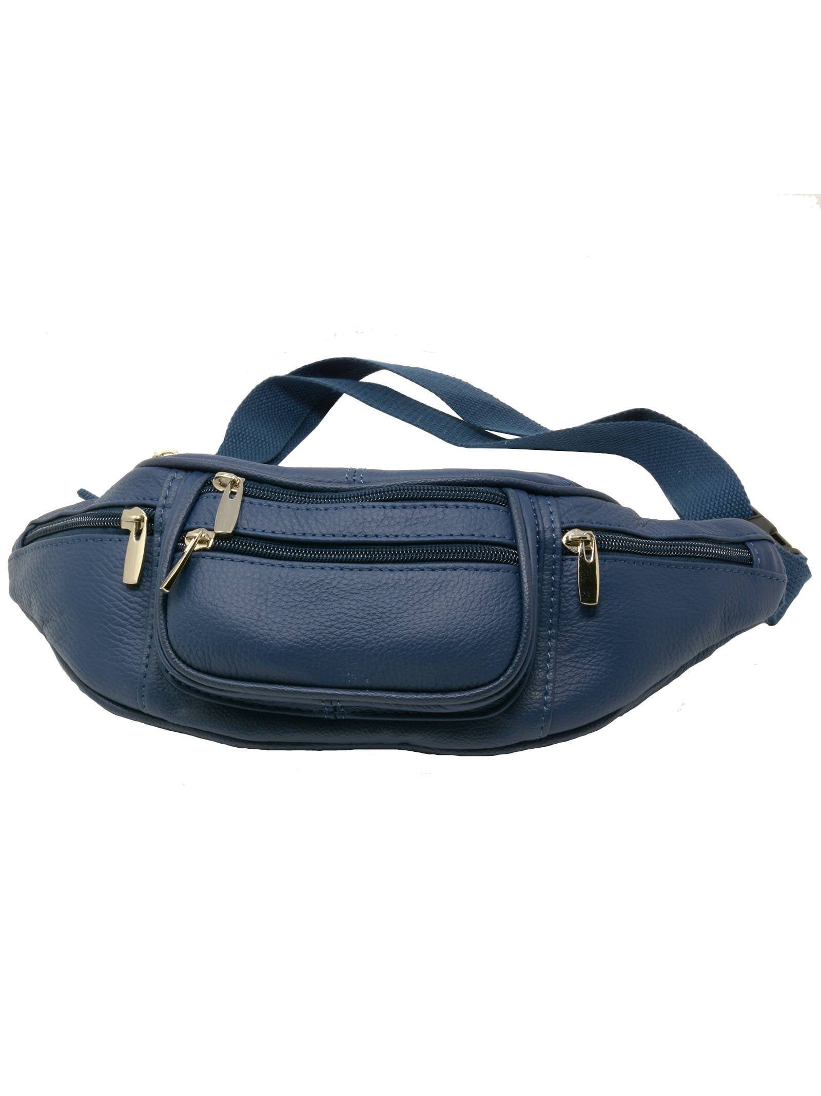 FASHION RACING ® Gift for Men Leather Bum Bag Fanny Pack 