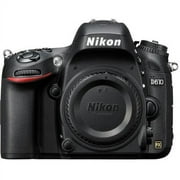 Nikon D610 DSLR Camera 24.3MP FX-Format Body Only, Black (International Model)