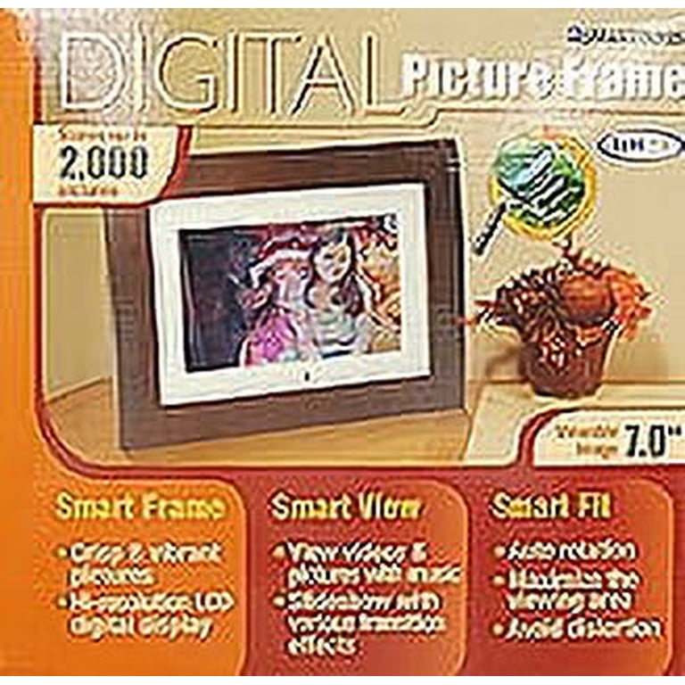 Smartparts Spx7 Digital Frame 7 Wood W/syncpix - Walmart.com