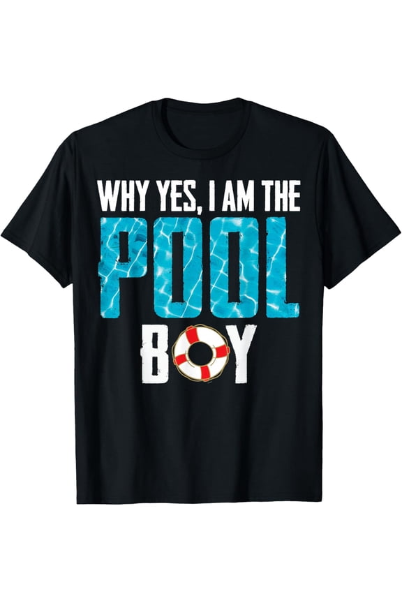 childrens wear Funny Pool Boy Summer Vacation Graphic T-Shirt for Boys Kids Toddler Cute Swimming Pool Party Cotton Tee