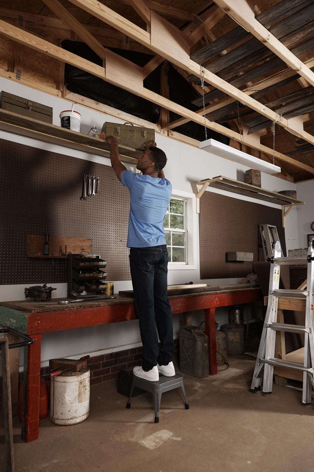 One Step Non-Folding Step Stool