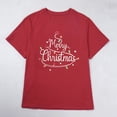thumbnail image 3 of MOUSYA Christmas Plus Size Shirt Women Merry Christmas Tops Holiday Shirt Women Oversized Xmas Tee Fall Tops,5X, 3 of 13