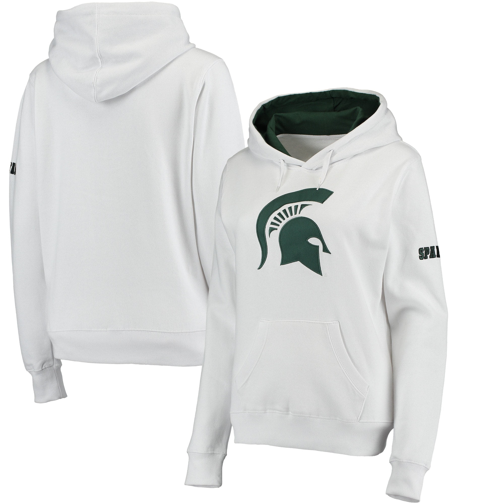 white msu sweatshirt
