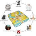 thumbnail image 6 of Personalized Cartoon Yellow Duck Baby Blankets with Name, Lightweight for All Seasons, Custom Baby Blanket As Festival Gifts Collection- Sofa, Living Room, Vacation House 40"x50" for Kids/Children, 6 of 6