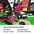 thumbnail image 7 of Splatoon Wall Tapestry Cartoon Poster Wall Hanging Tapestry for College Dorm Living Room Bedroom Decoration 60x80 Inch, 7 of 7