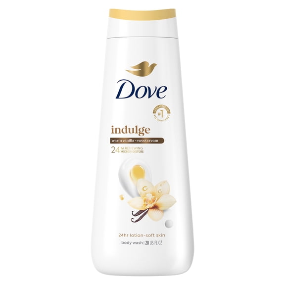 Dove Warm Vanilla   Sweet Cream Body Wash, 20 fl oz