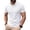 White, variant on Xunlbb Men's Shirts Mens Dress Shirts Men's Pullover Zipper Printing Lapel Long Sleeve Turndown Collar Blouse Shirt on Clearance, M-3XL