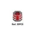 thumbnail image 2 of Minnieouse Cajas transparentes para 20 piezas, caja de embalaje de joyería acrílica, tachuelas de anillo de cristal, caja organizadora de almacenamiento Ropa, zapatos y accesorios Miscelánea Rojo Minnieouse AP016203-01, 2 of 6
