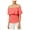 Pink - peonycoral, variant on bar III Womens Off The Shoulder Knit Blouse, Pink, XX-Large
