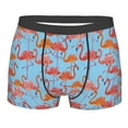 thumbnail image 4 of Goofa Flamingo Printed Men's Boxer Briefs Underwear, Moisture-Wicking Underwear, Trunk,Soft and Breathable Cotton Underwear-Large, 4 of 9