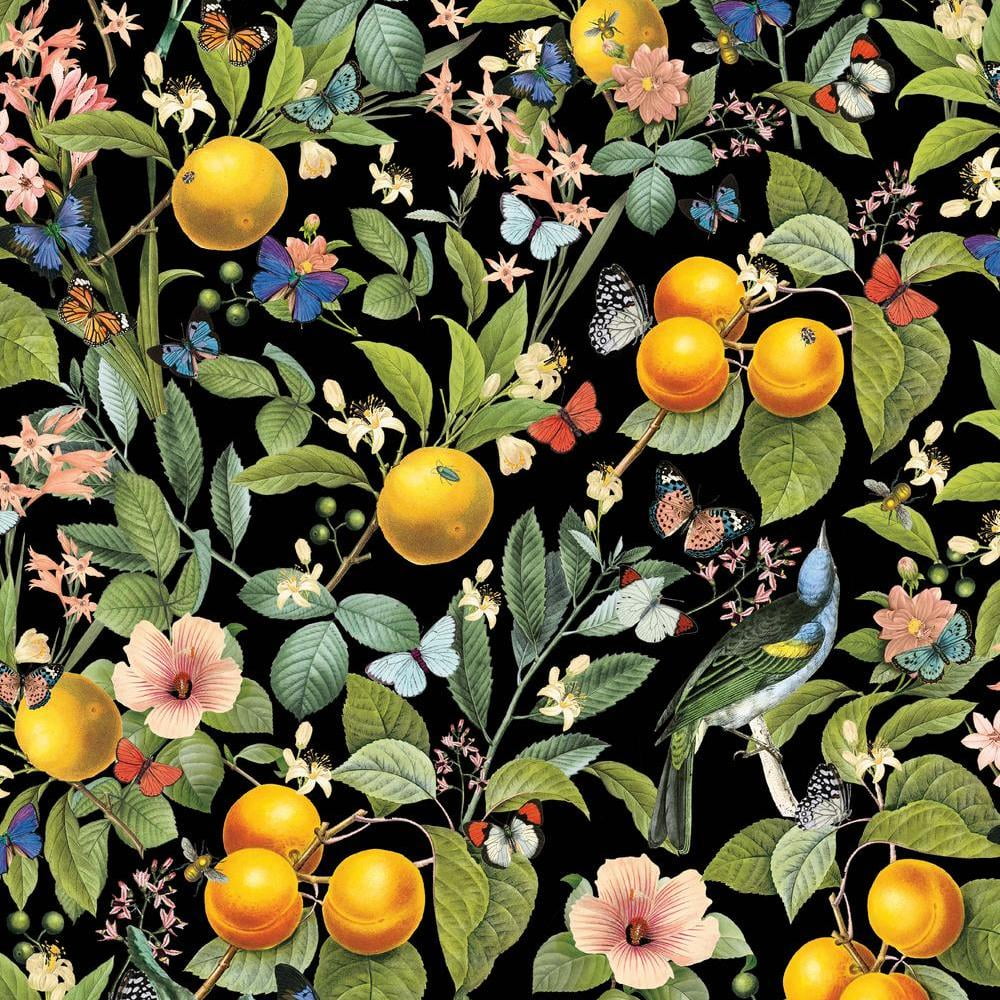 Citrus Peel and Stick Wallpaper
