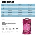 thumbnail image 4 of Kdxio Sparkling Pink Toilet for Men's Muscle T-shirt,Sleeveless for Workout Running Athletic Gym Lounge Casual, 4 of 5